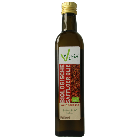 Vitiv Saffloerolie bio 500.00 Milliliter