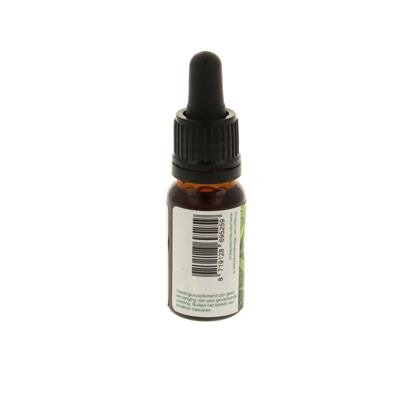 Botanical CBD oil 10% by MijnNatuurwinkel in a 10ml bottle, herbal supplement with natural ingredients.