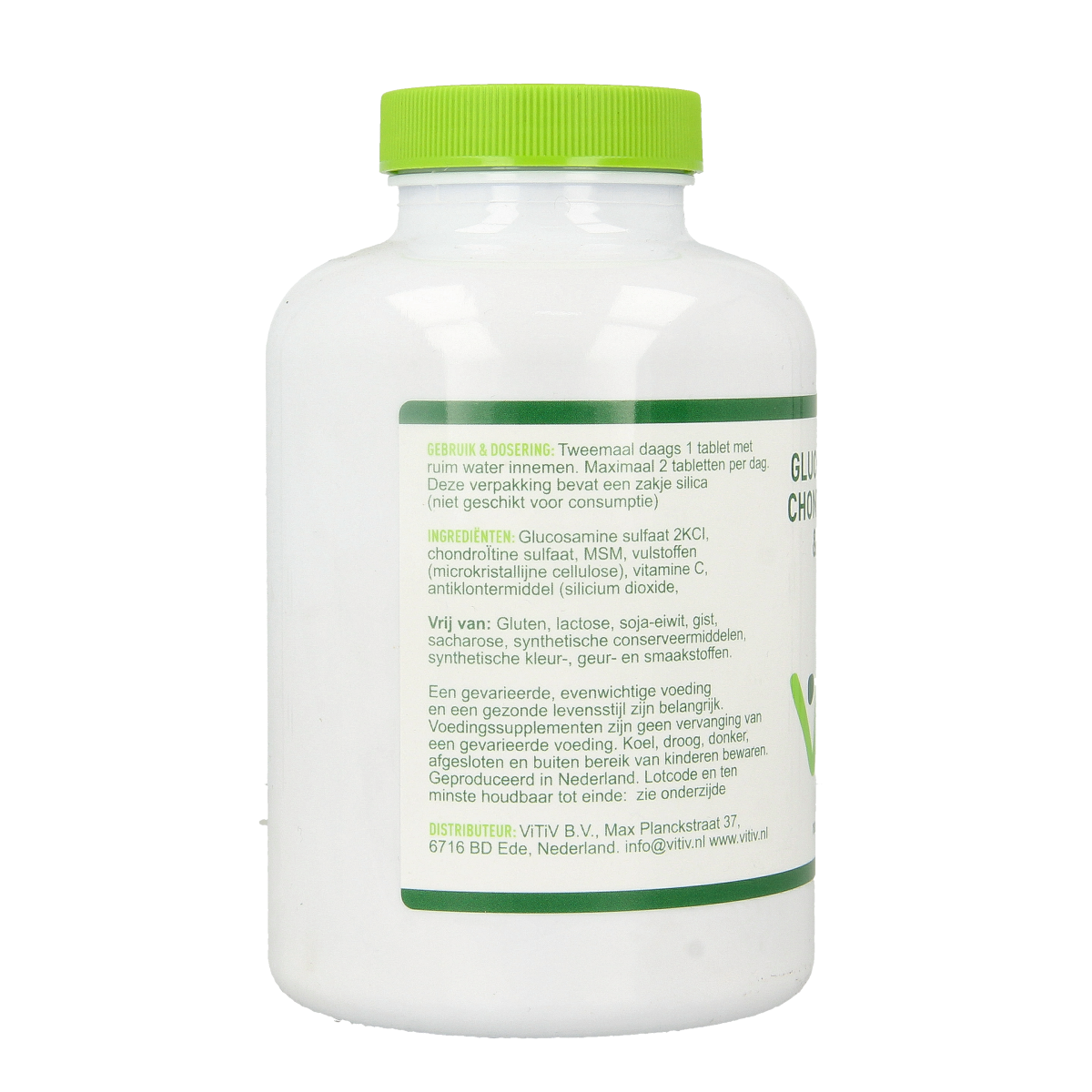 Vitiv Glucosamine chondroitine MSM 180.00 Tabletten