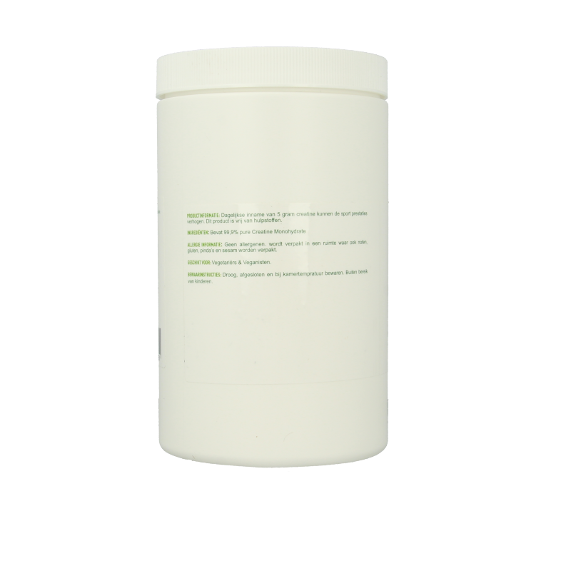 Vitiv Creatine Monohydrate 99.9% amino acid supplement in a 500g container, showing the product label and packaging.
