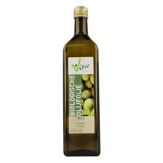 Vitiv Olijfolie mild bakken en braden bio 1.00 Liter