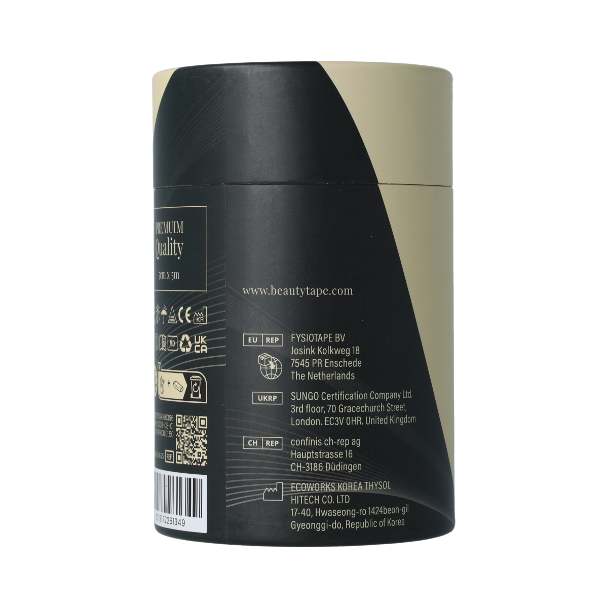 Cure Tape CureTape® Beauty Tube (2 rollen + 2 small cups) 4.00 Paar