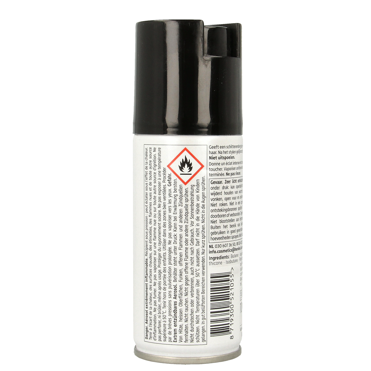 Gliss Kur Tonic Total Repair brillant hair care bottle, 100ml, with sleek packaging and product label visible.