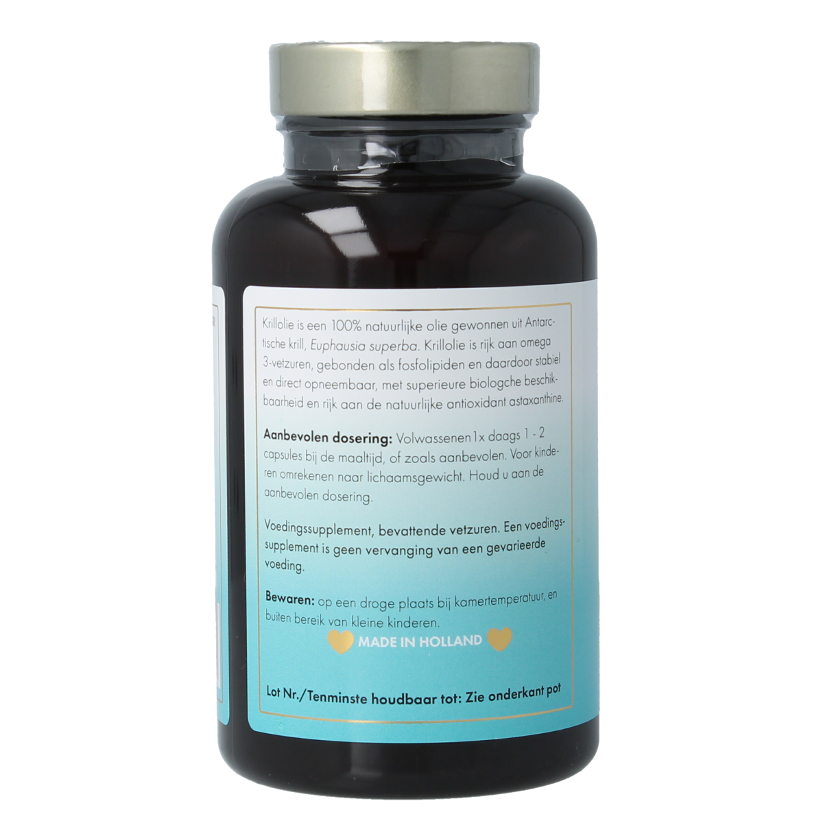 Sea Vitamins Krill Oil Omega-3 vegetarian capsules, soft gel supplements rich in healthy fatty acids, shown in a close-up image.