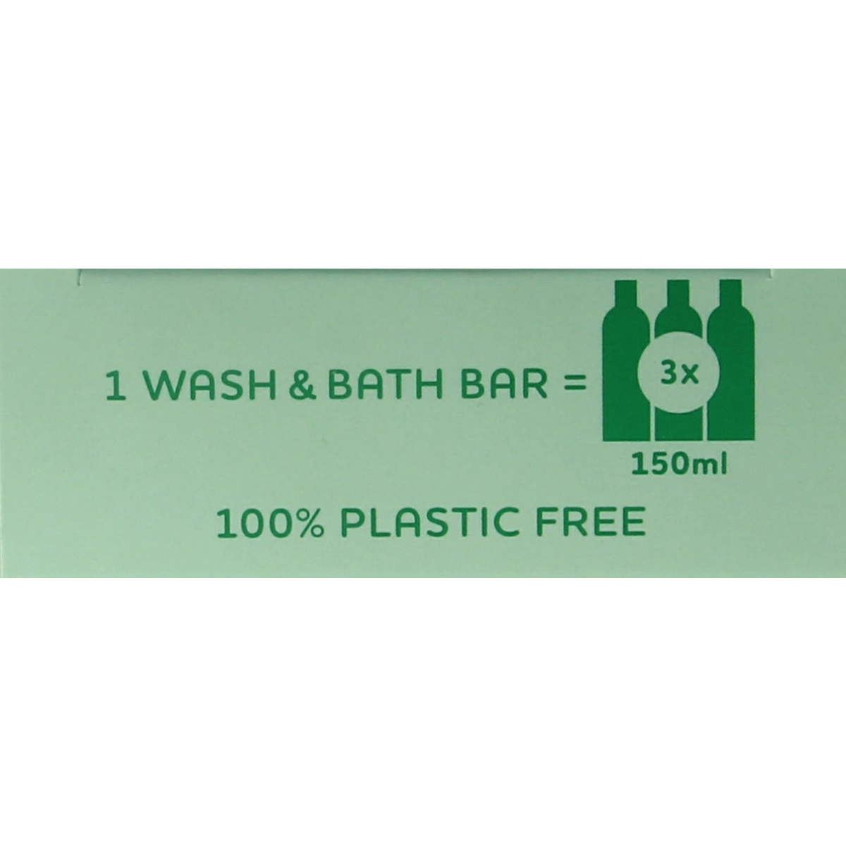 Happy Earth Was & Bad Bar baby and kids soap, 50g, natural skincare product for gentle cleansing of infants and young children.