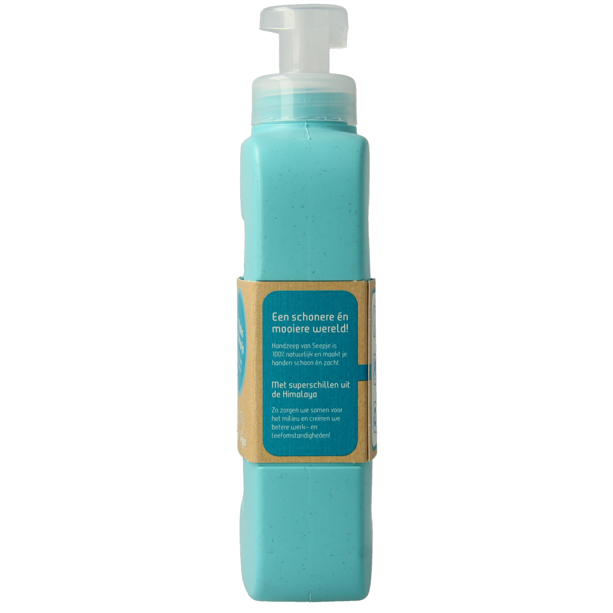 Seepje eucalyptus and rosemary hand soap in a 300ml pump bottle, natural hand care product with fresh botanical ingredients.