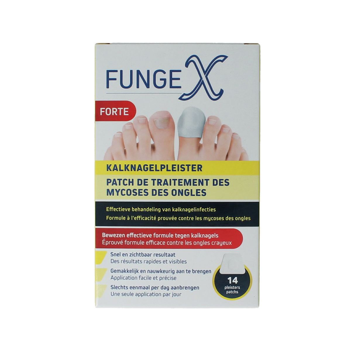 Fungex Kalknagel pleister forte 14.00 Stuks