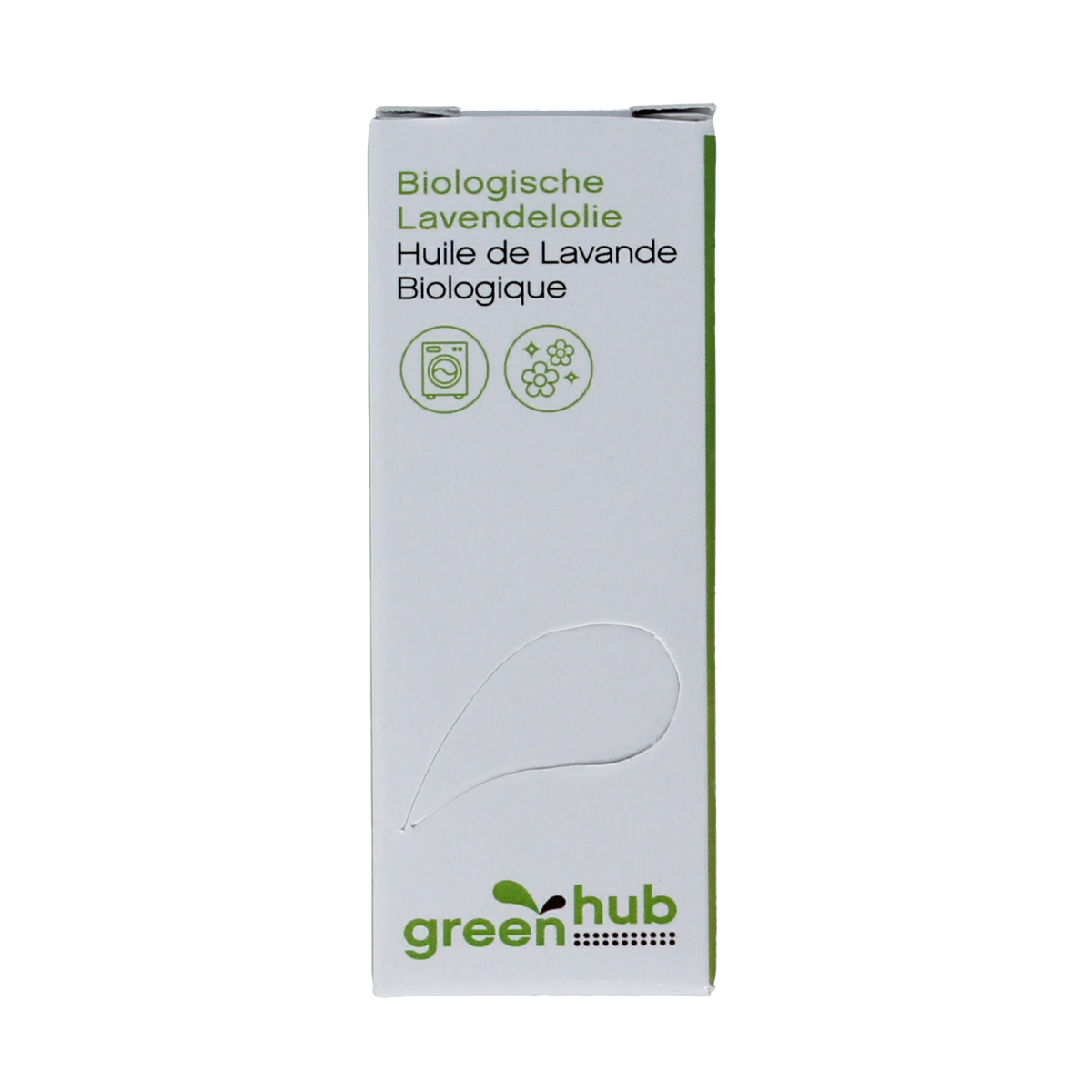 Greenhub Lavendel etherische olie in 10ml bottle, natural lavender essential oil for aromatherapy and relaxation.