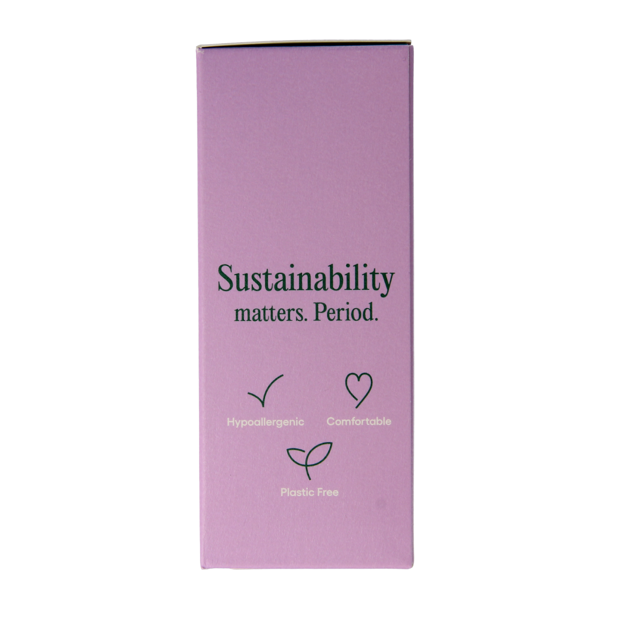 Yoni Menstruatiecup maat 1, reusable menstrual cup for women, shown in clear image with brand logo and product details