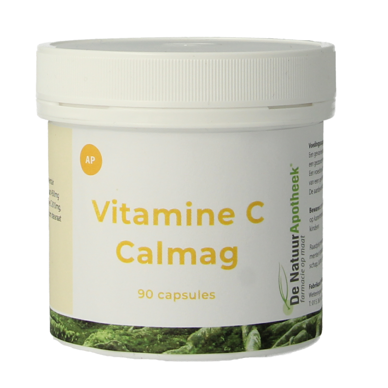 Natuurapotheek Vitamine C Calmag 1000 multi-vitamin capsules, natural supplement, 90 softgel capsules for immune support