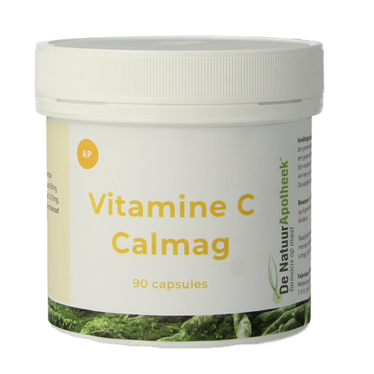 Natuurapotheek Vitamine C Calmag 1000 multi-vitamin capsules, natural supplement, 90 softgel capsules for immune support