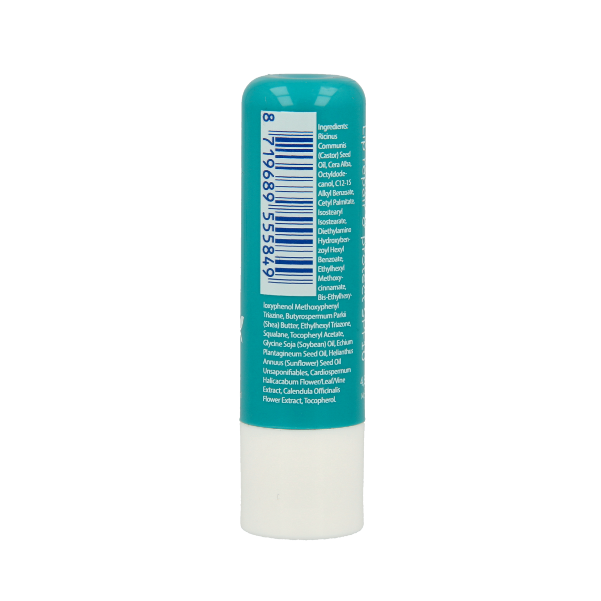 Dermolin Lip Repair & Protect SPF10 lip balm in 4.80 grams, showing the tube with the label and applicator.