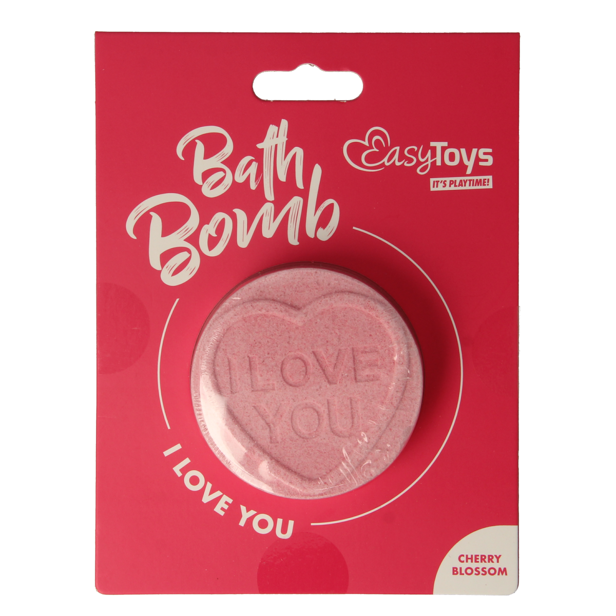 EasyToys I Love You inflatable bath and shower toy, 1 piece, designed for fun and relaxation in the bathroom.