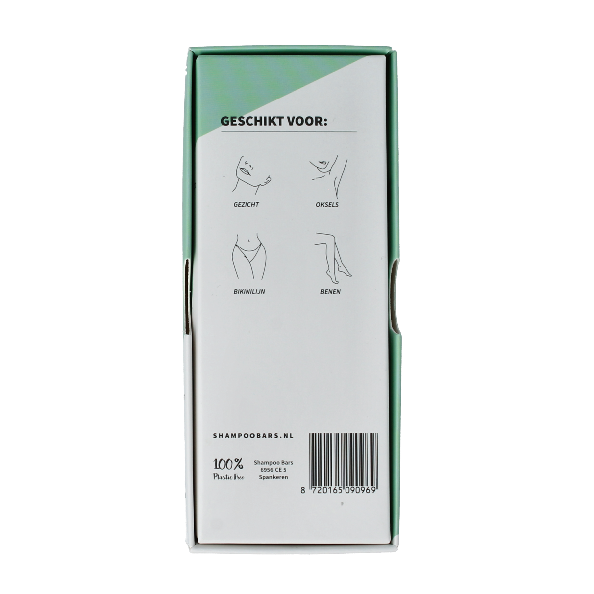 Shampoobars safety razor for shaving and hair removal, shown in a sleek design with the brand name visible on the handle.