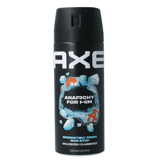 AXE Deodorant bodyspray anarchy 150.00 Milliliter