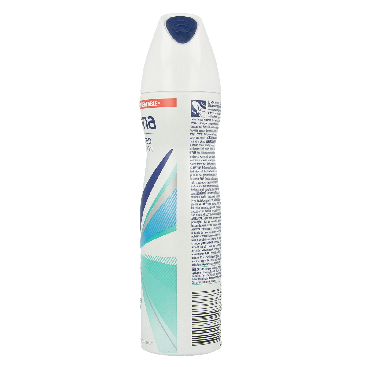 Rexona Shower Fresh deodorant spray in 150ml bottle, with a sleek design and fresh scent visible in the image.
