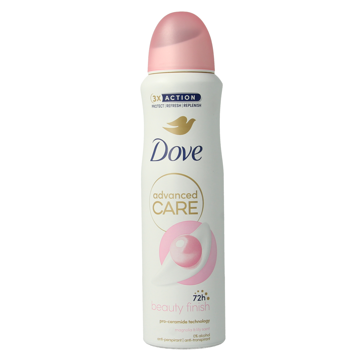 Dove Deodorant spray beauty finish 150.00 Milliliter