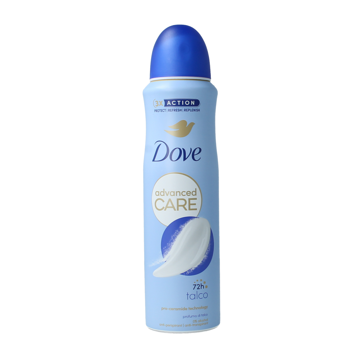 Dove Deodorant spray talco 150.00 Milliliter