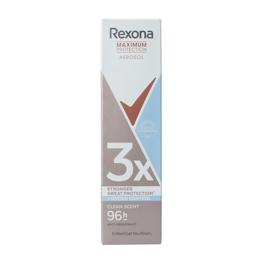 Rexona Deodorant spray max pro clean scent 150.00 Milliliter