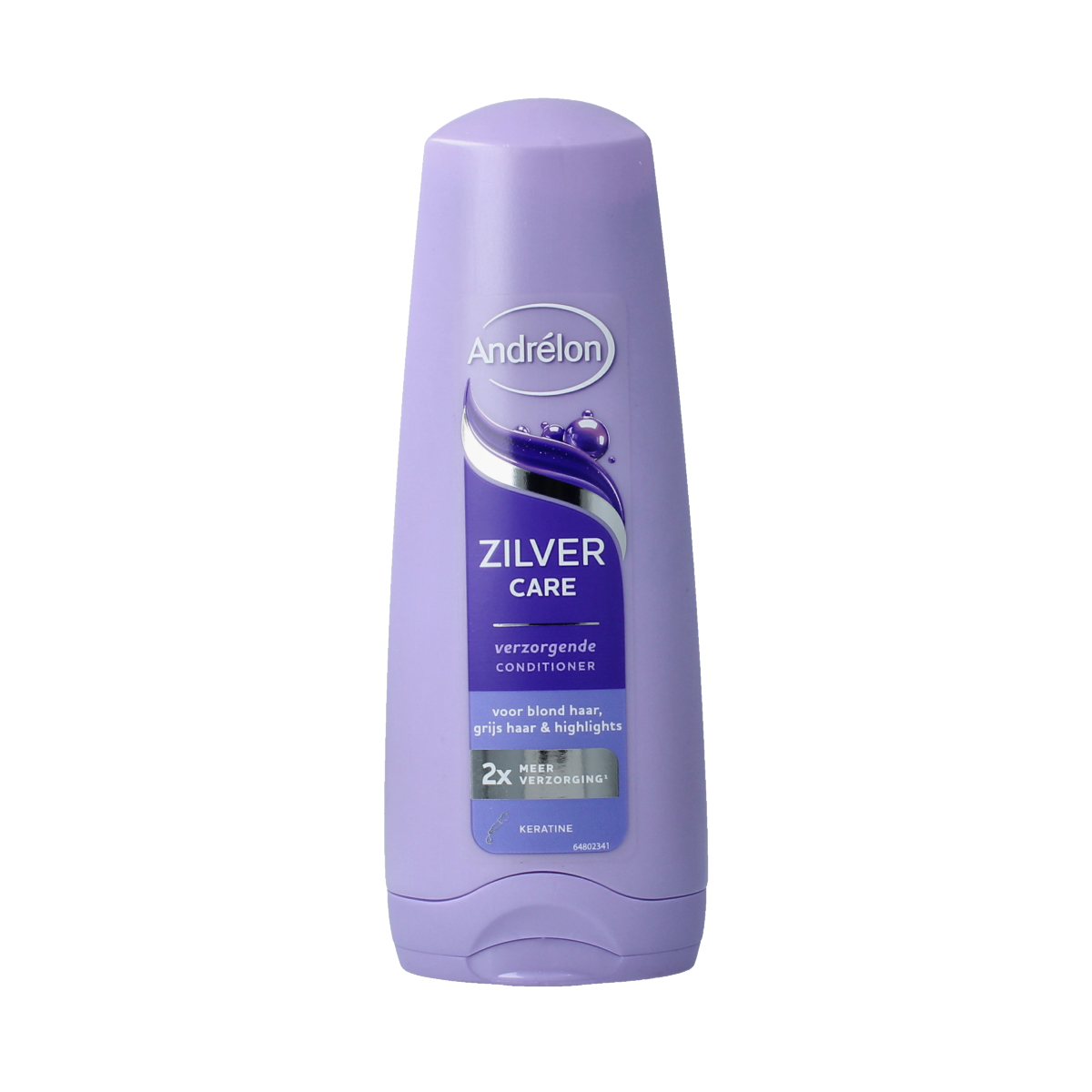 Andrelon Silver Care Conditioner for hair, 200ml bottle, moisturizing Haarverzorging product with silver-infused formula.