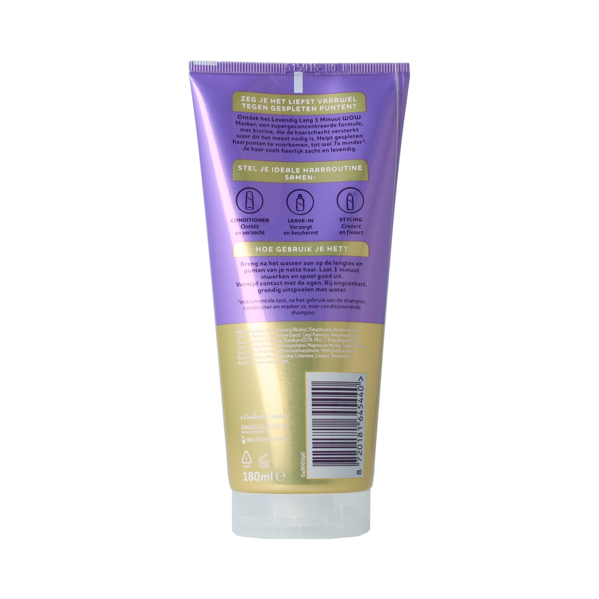 Andrelon Masker levendig lang 180.00 Milliliter