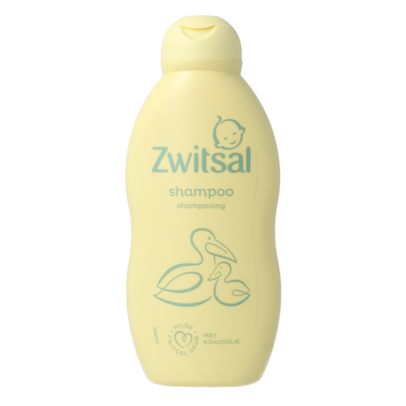 Baby Zwitsal Shampoo bottle, 200ml, gentle baby and toddler hair care product from Zwitsal, with soft, child-friendly packaging.