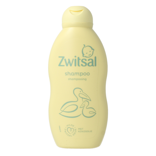 Baby Zwitsal Shampoo bottle, 200ml, gentle baby and toddler hair care product from Zwitsal, with soft, child-friendly packaging.