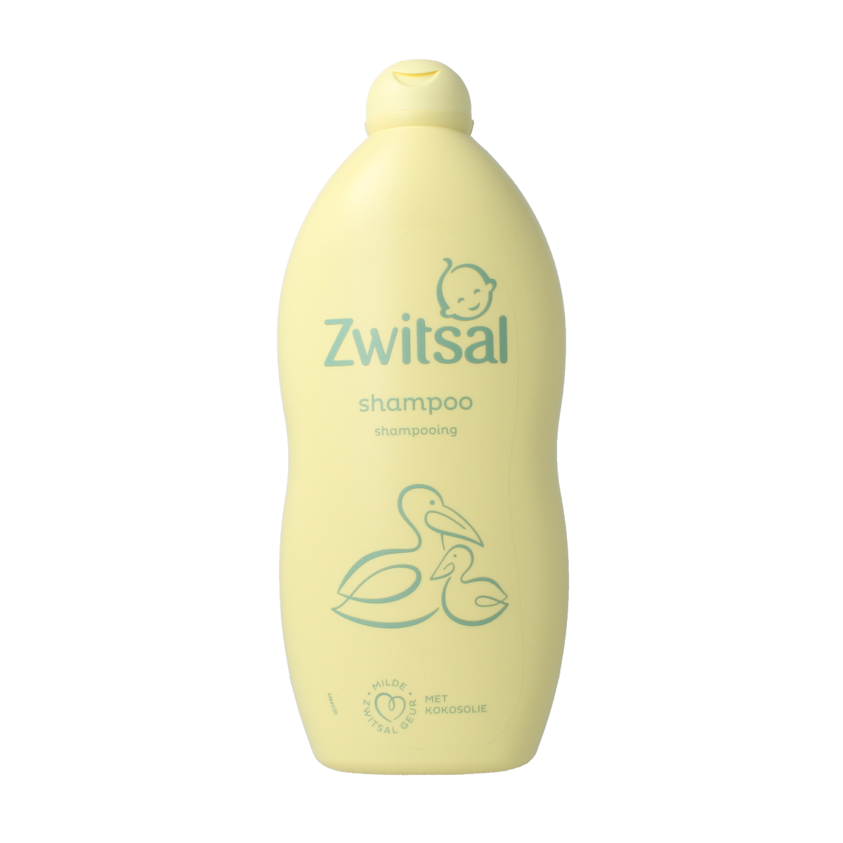 Baby and toddler Zwitsal shampoo bottle with 700ml size, featuring gentle baby care branding and a colorful label.