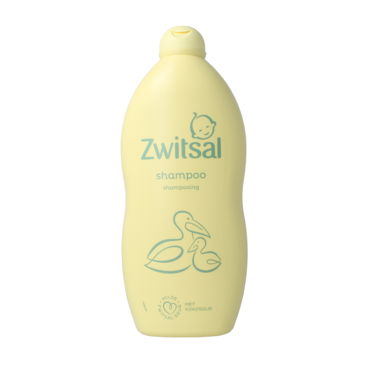 Baby and toddler Zwitsal shampoo bottle with 700ml size, featuring gentle baby care branding and a colorful label.