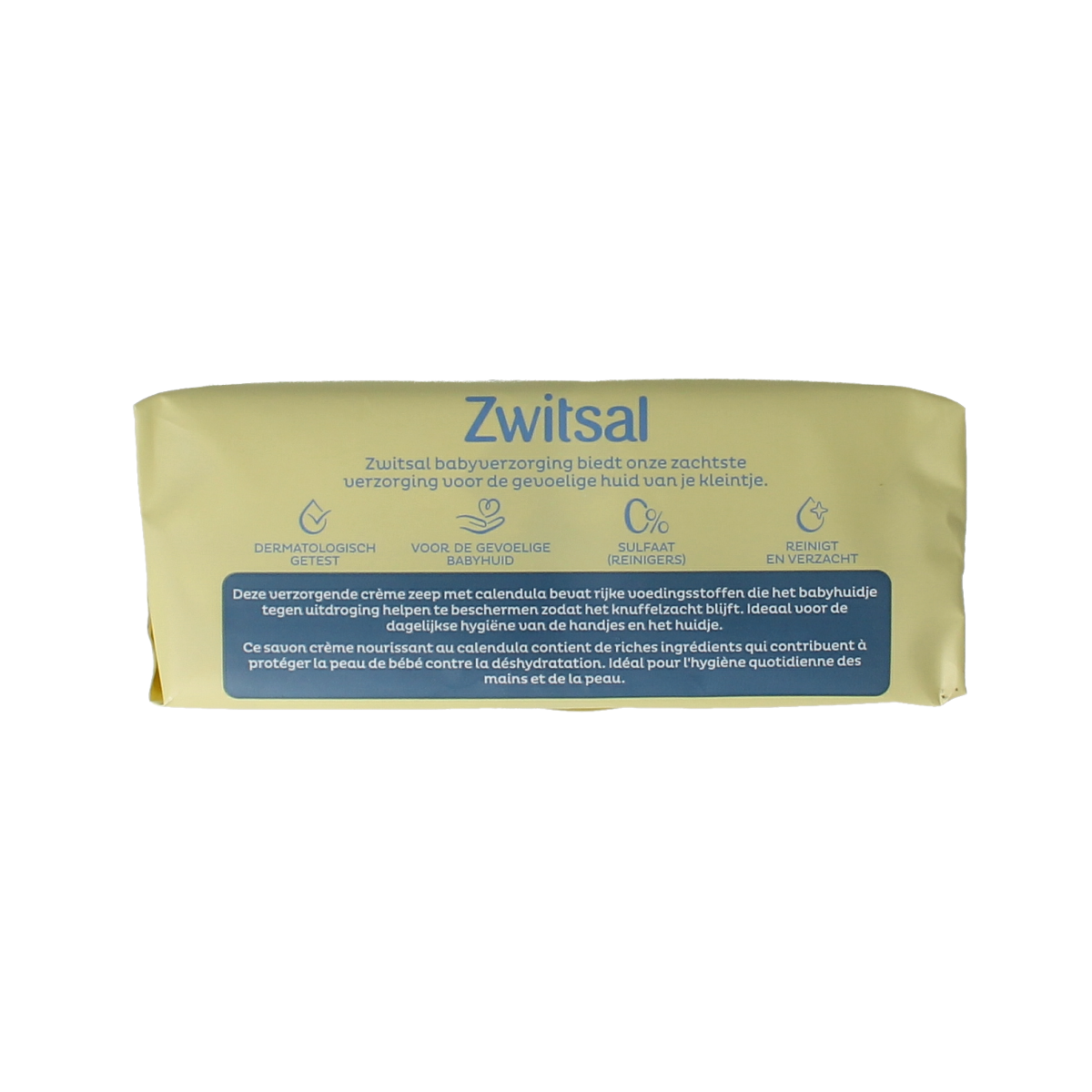 Zwitsal Zeep 4-pack soap bars, 360 grams total, featuring gentle cleansing and soft fragrance in a colorful packaging.