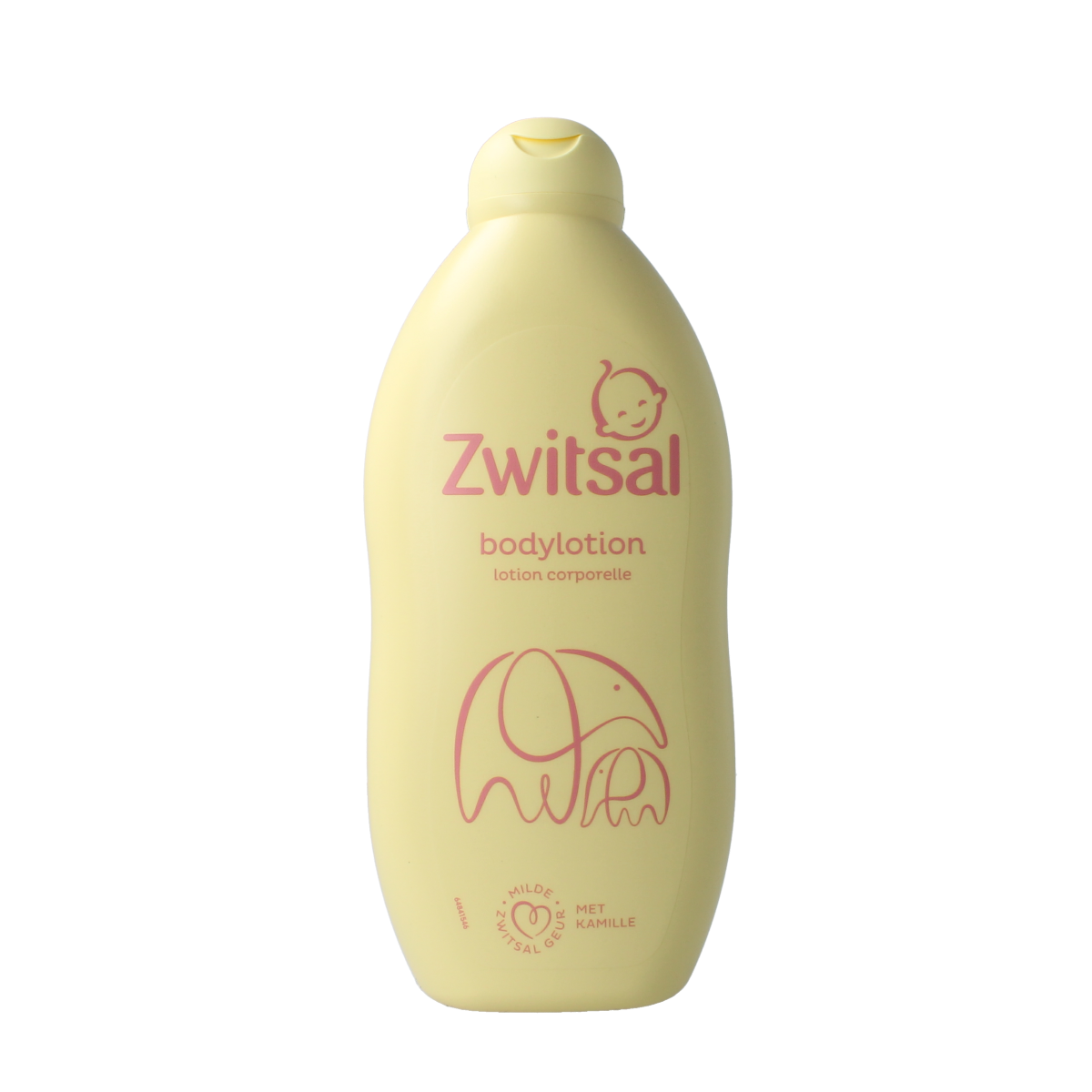 Baby and toddler Zwitsal body lotion bottle, 400ml, with soft, gentle skincare formula in a white and blue packaging.