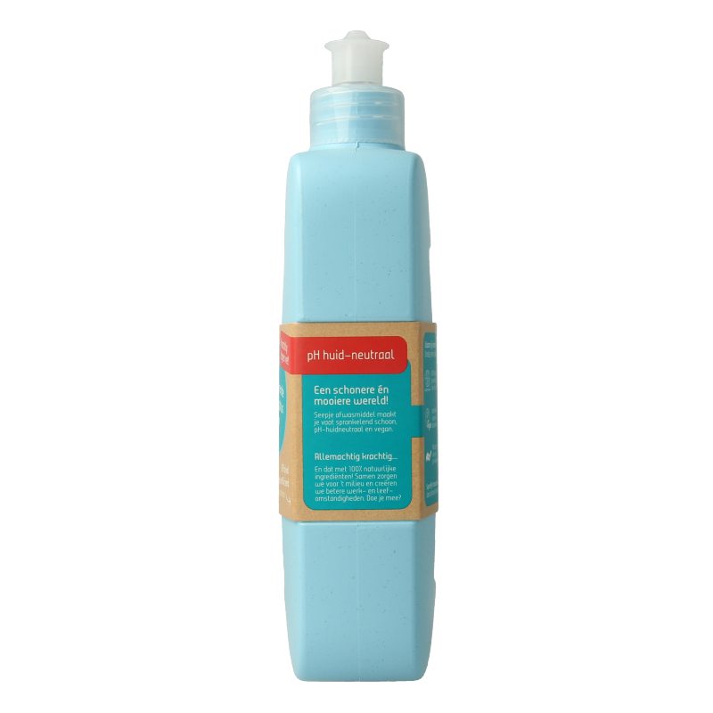 Seepje eucalyptus dish soap in a 500ml bottle, natural afwasmiddel with fresh eucalyptus scent, suitable for cleaning dishes.
