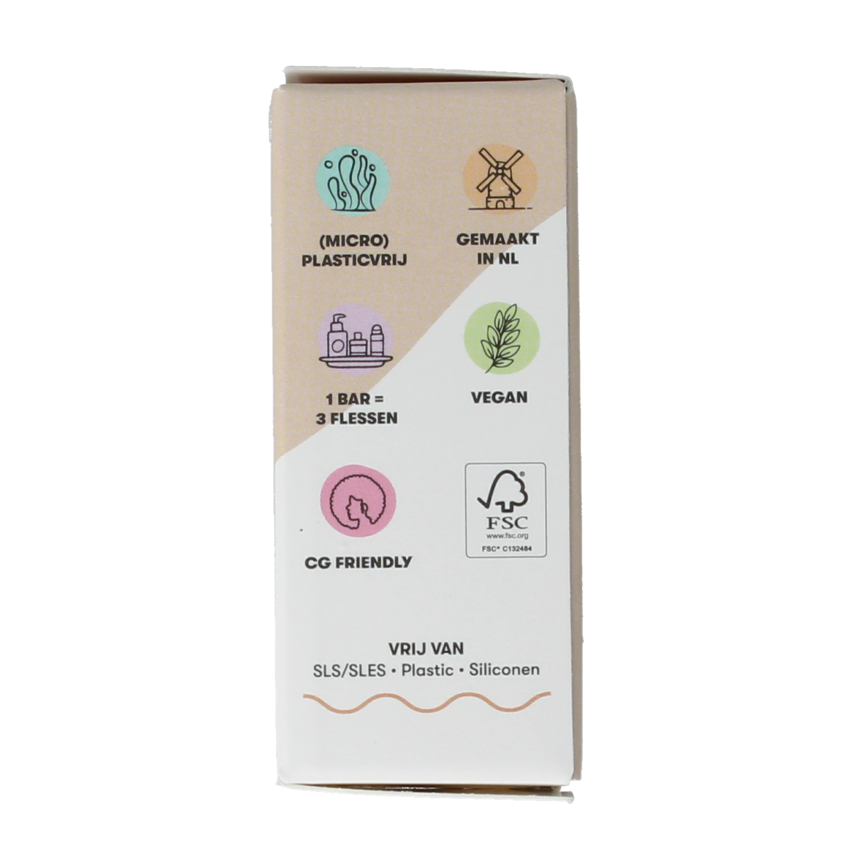 Shampoobars honing shampoo bar, 60g, natural hair care product from Shampoobars, showing the bar's textured surface and branding.
