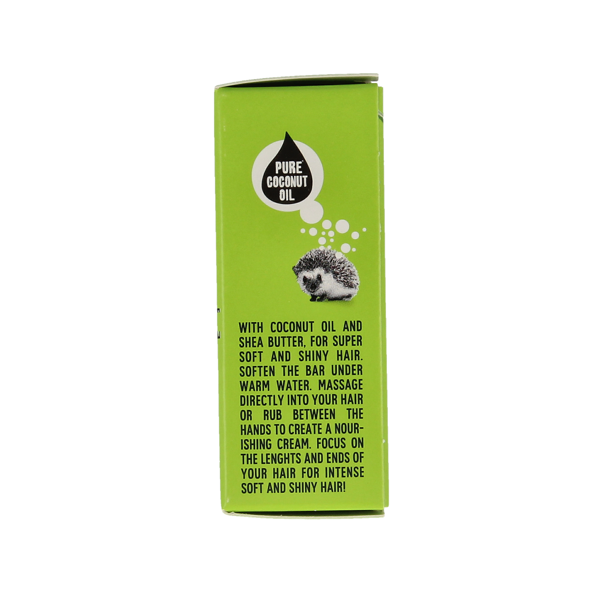 Marcel's Green Soap Tonka & Muguet conditioner bar for hair care, 60g, natural hair treatment with green soap ingredients.