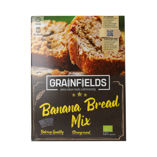 Grainfields Banana bread mix bio 200.00 Gram