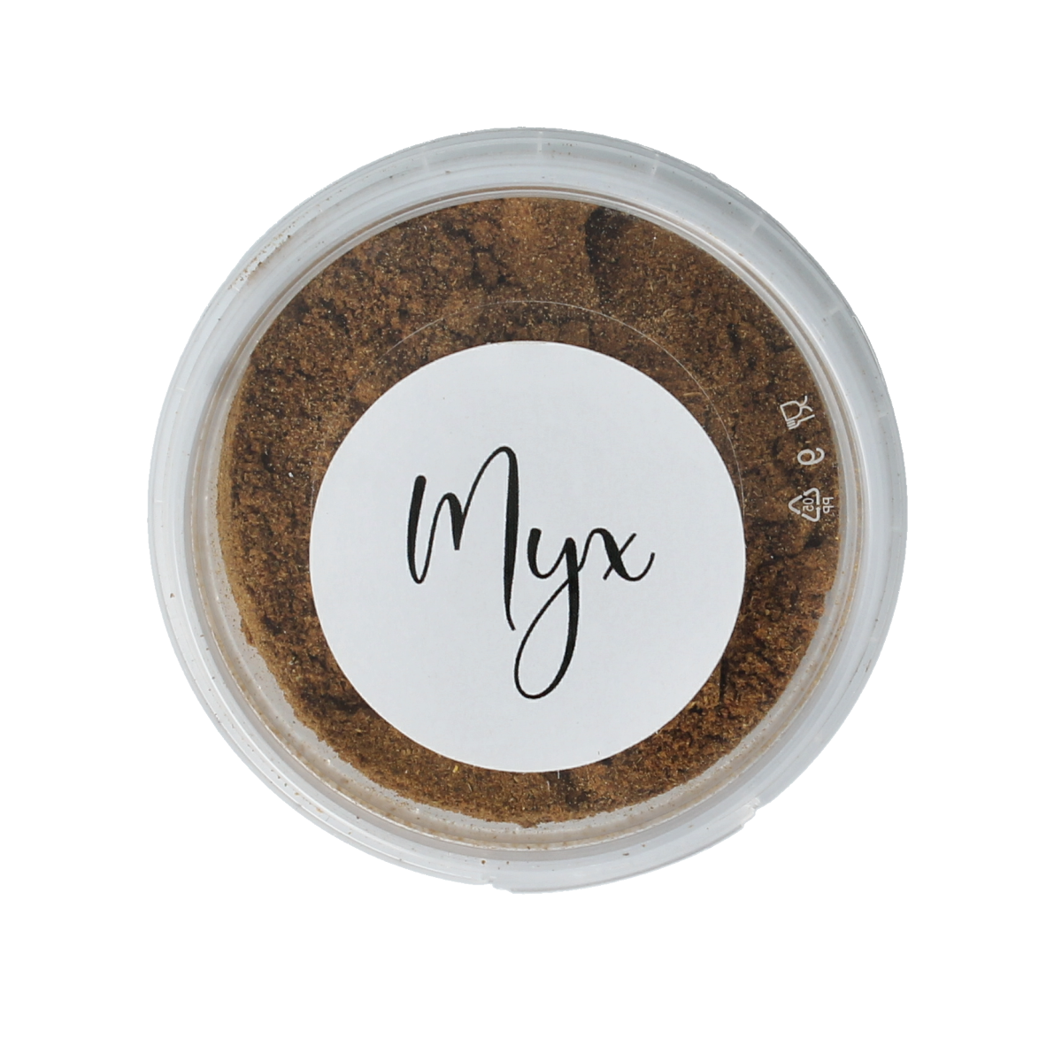 Myx Ras el Hanout kruidenmix glutenvrij in 40g package, featuring a blend of spices for flavorful Moroccan dishes.