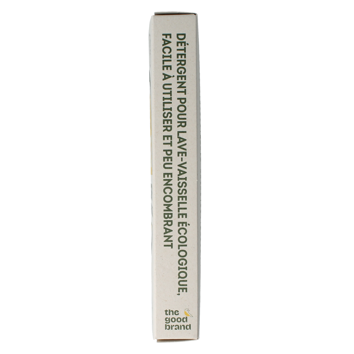 The Good Brand Vaatwasstrips lemon dishwashing tablets in a box, 32 pieces, for effective cleaning of dishes.
