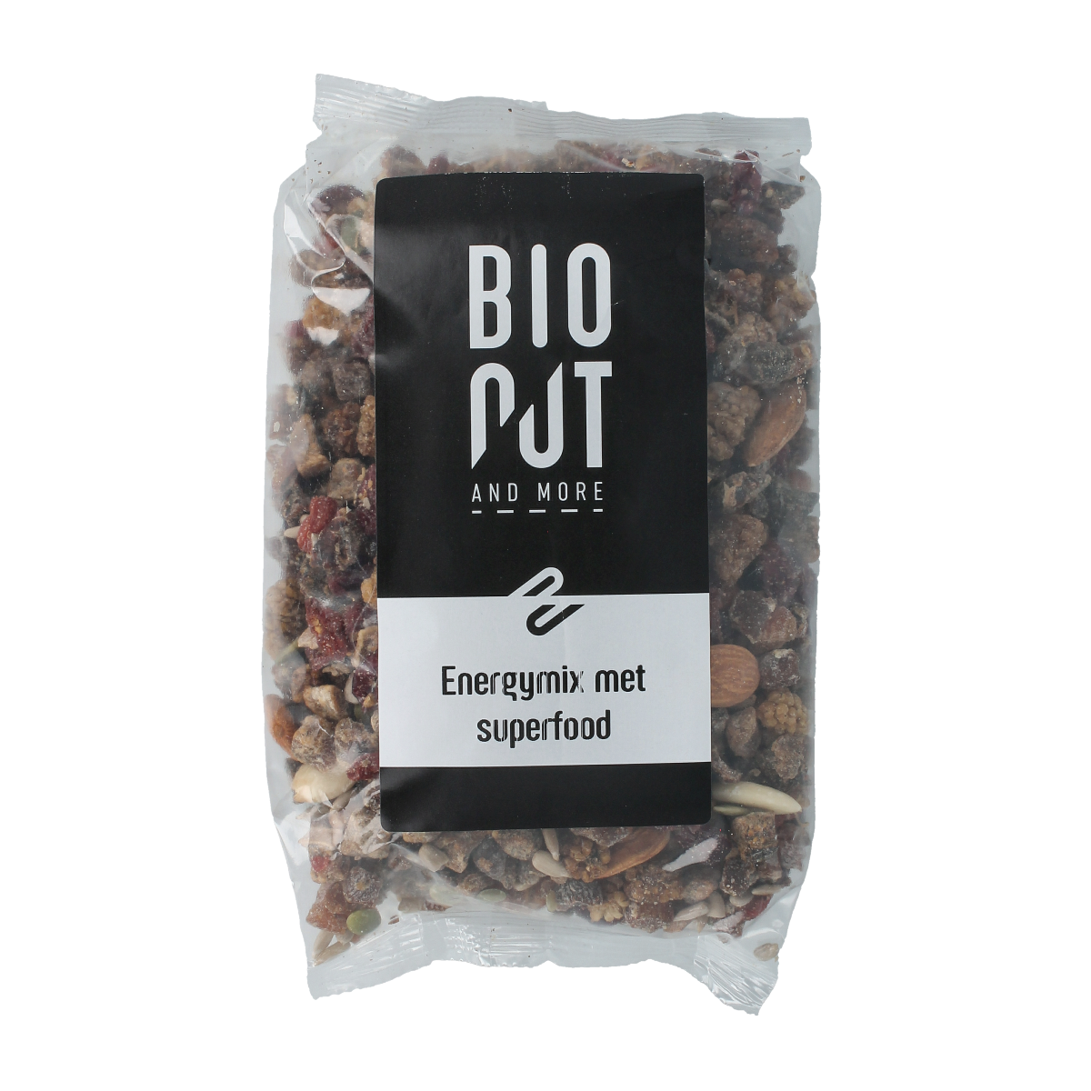 Bionut Energymix superfood bio in 500g package, raw superfoods blend with nutritious organic ingredients, natural health supplement