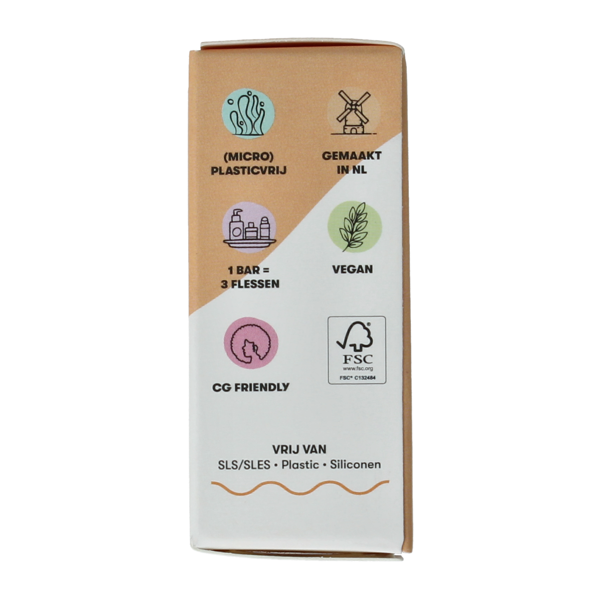 Shampoobars Mango & Papaya shampoo bar for hair care, 60g, natural Haarverzorging product with fresh fruit ingredients