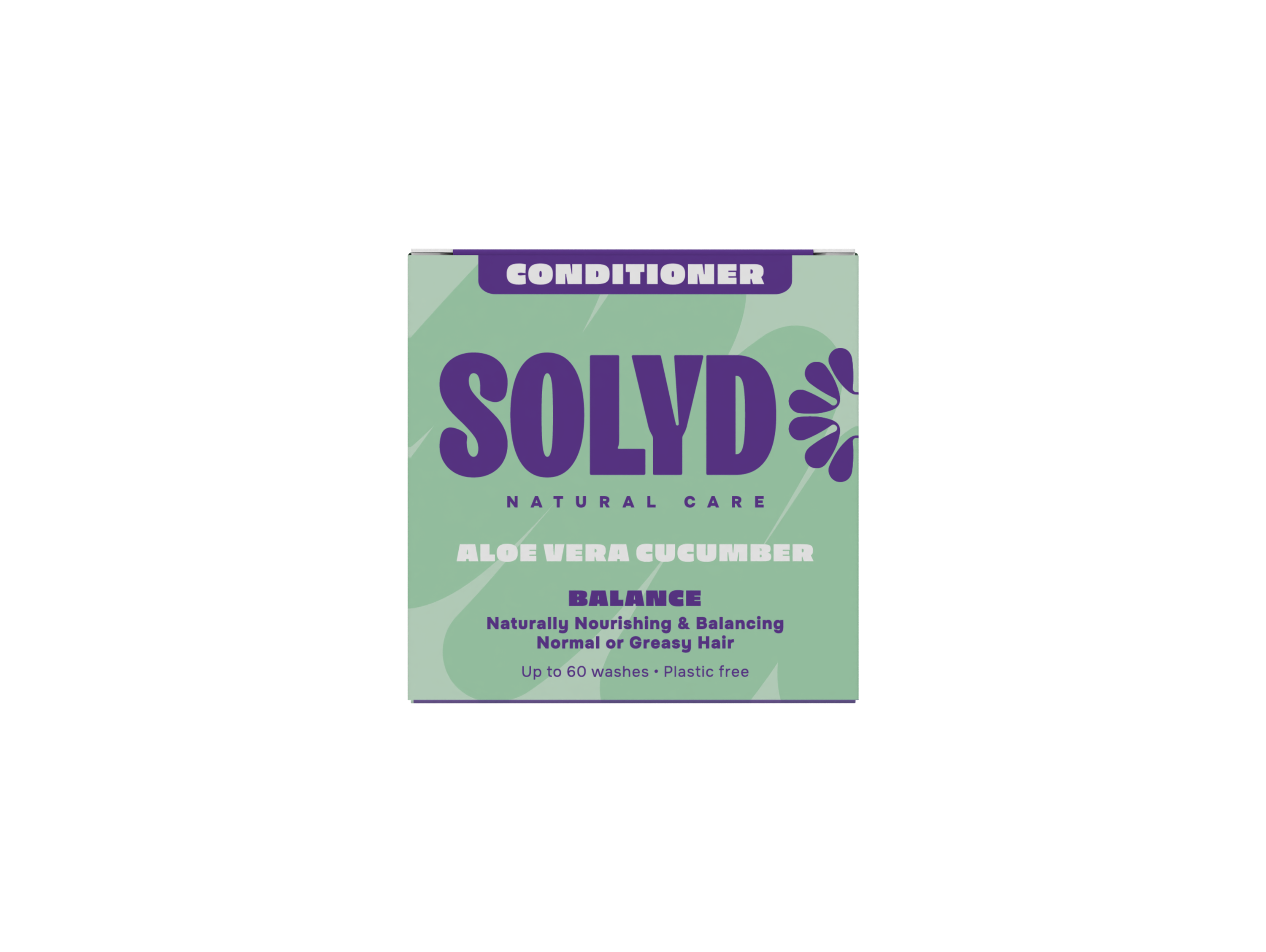 Solyd Conditioner bar aloe vera cucumber 45.00 Gram