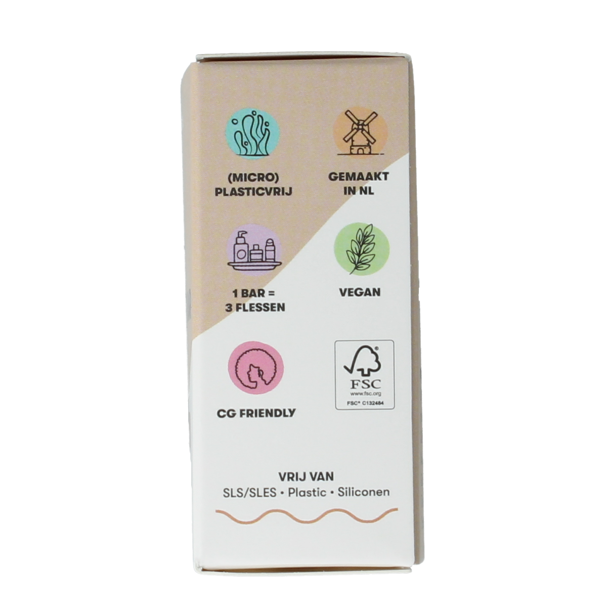 Shampoobars Haarverzorging Haarmasker bar honing, 45g, natural hair care product with a honey-scented bar for nourishing hair.