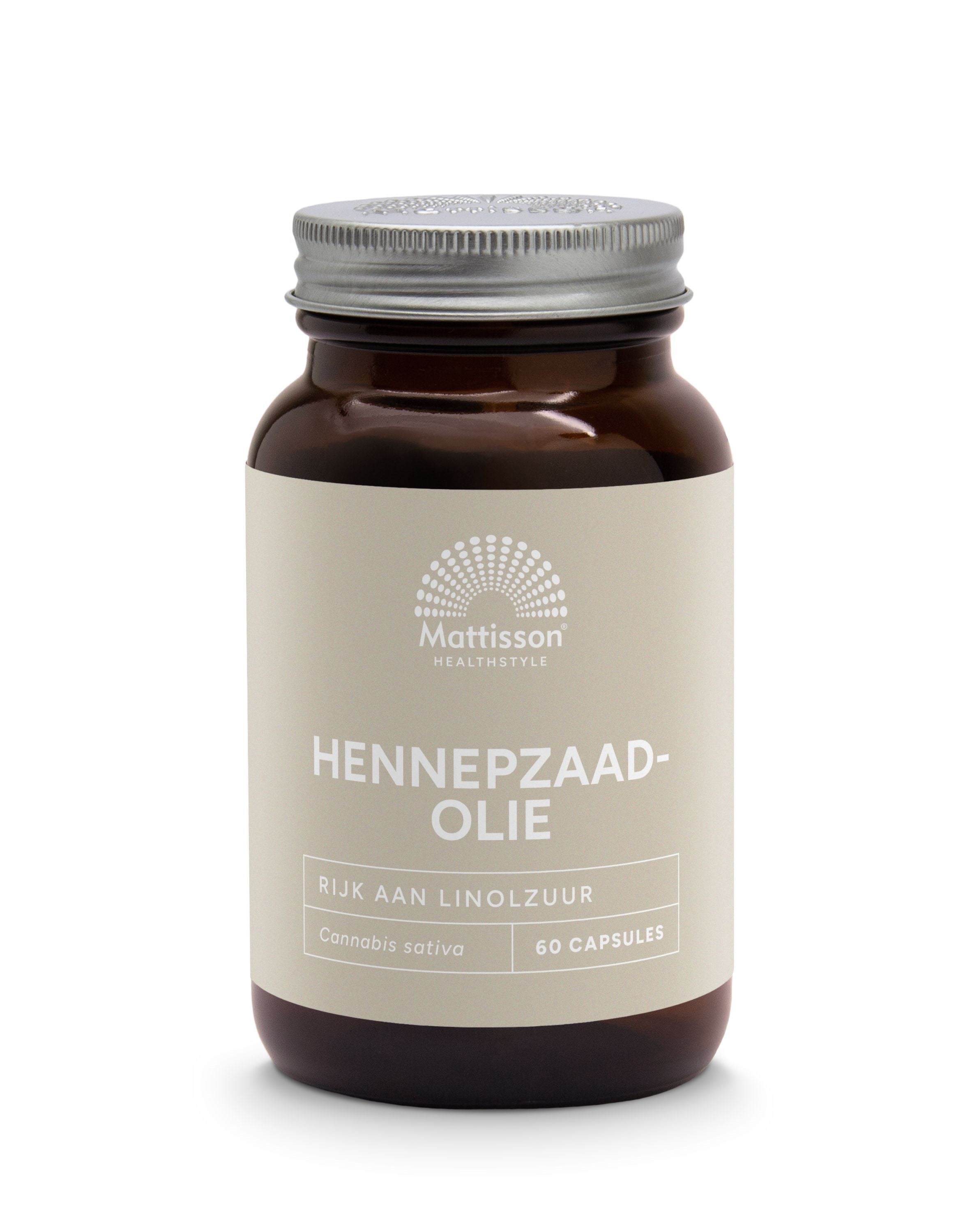 Mattisson hemp seed oil capsules, 1000mg, Vetzuren supplement, 60 capsules, natural dietary supplement.