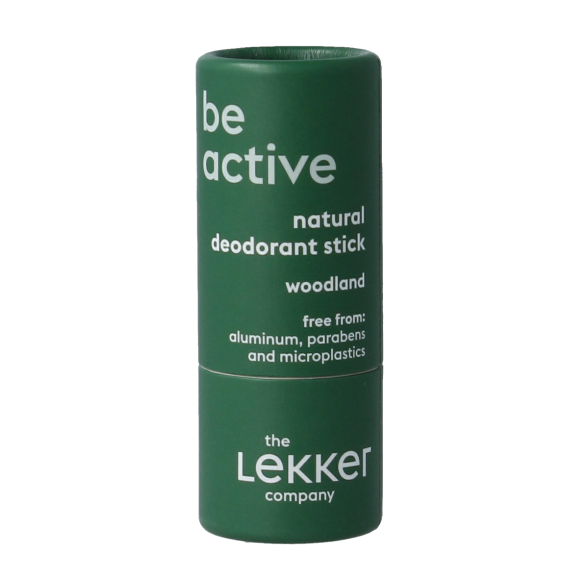 Lekker Company Deodorant Travel Be Active 8g stick, compact and portable for freshness on the go