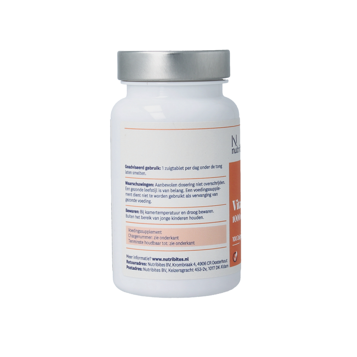 Nutribites Vitamine B12 1000mgc 100.00 Zuigtabletten