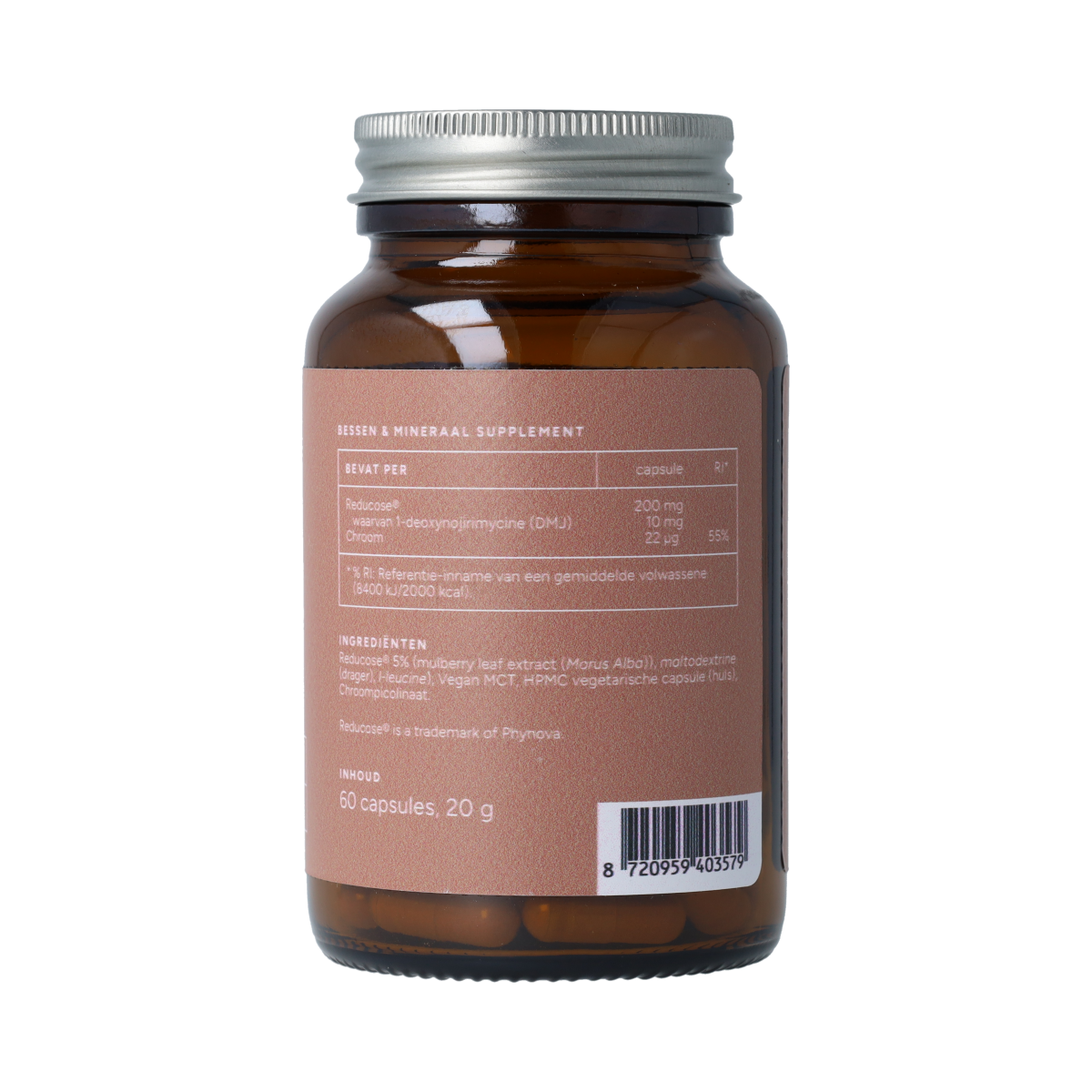 Mattisson Bloedsuiker support capsules, dietary supplement with 60 capsules, natural herbal product for blood sugar management