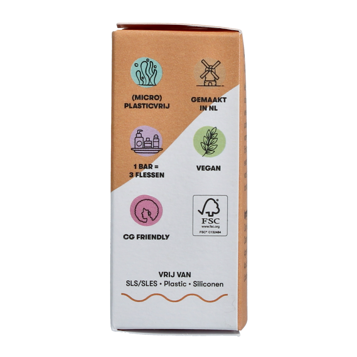 Shampoobars conditioner bar with mango and papaya, 45g, for hair care, natural hair cleansing and conditioning product.