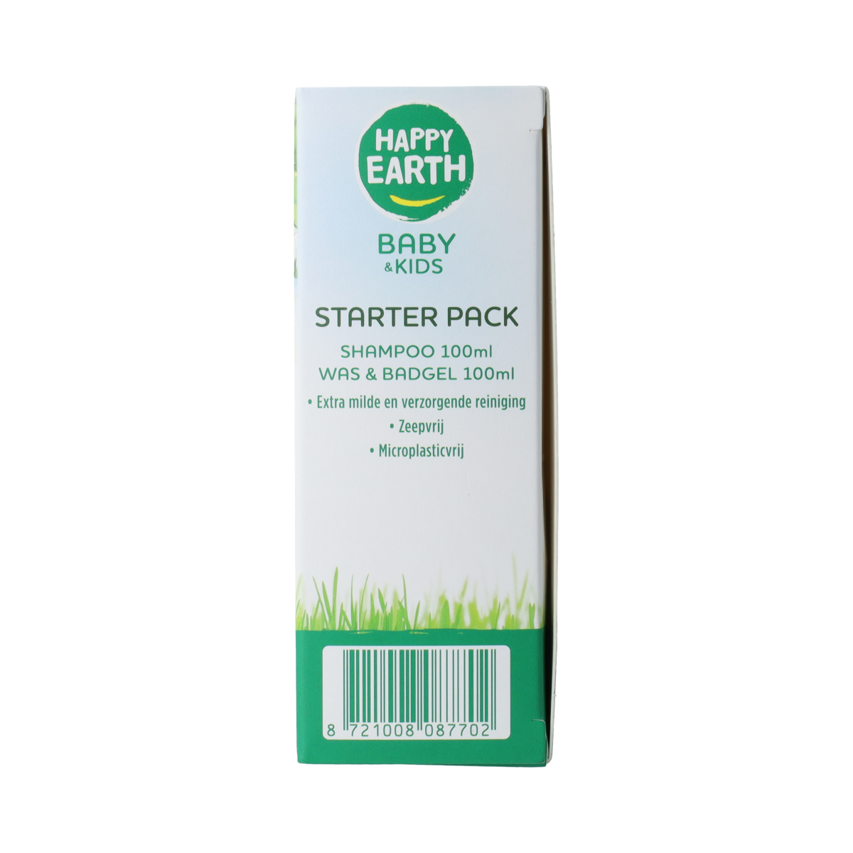 Happy Earth Baby & Kids Starter Pack 200ml with gentle baby care products, natural ingredients for newborn and toddler skincare.
