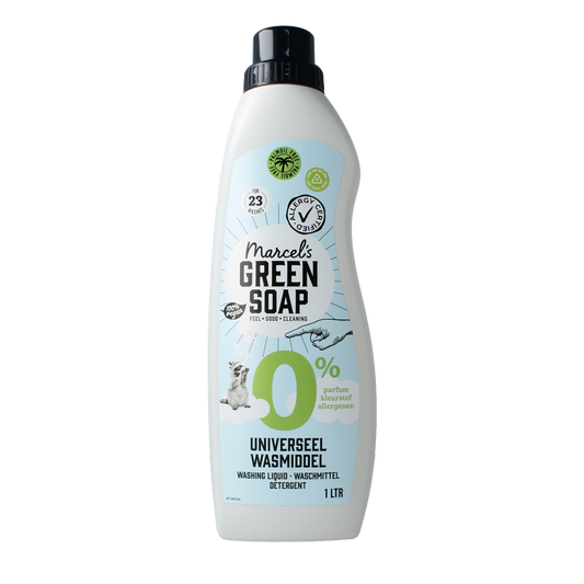 Marcel's Green Soap Wasmiddel universeel 0% 1.00 Liter