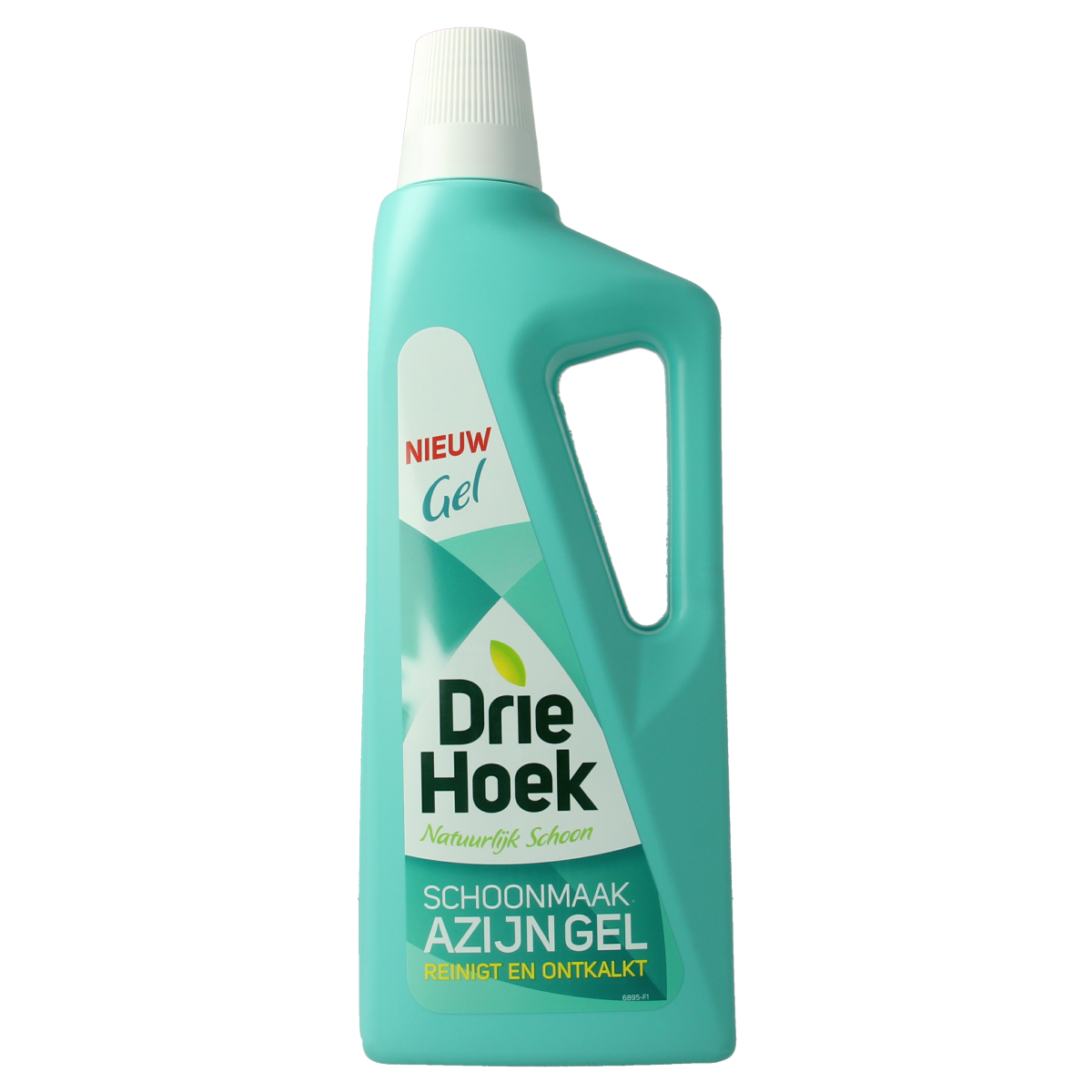 Driehoek Azijngel 725ml cleaning product bottle with label, designed for household cleaning tasks.