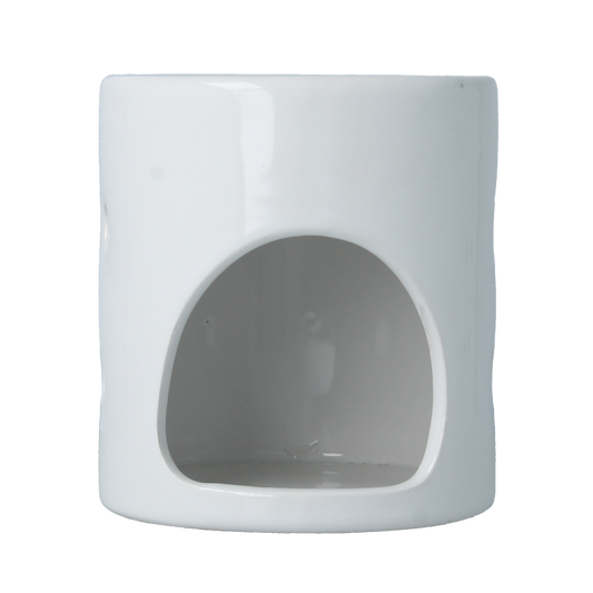 Jacob Hooy porcelain aroma diffuser set with assorted scent chambers, designed for use with Jacob Hooy fragrance oils.